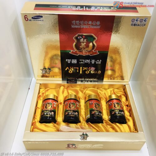 Cao Hồng Sâm Núi 6 Năm Tuổi Hàn Quốc Korea Red Ginseng Gold5