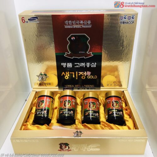 Cao Hồng Sâm Núi 6 Năm Tuổi Hàn Quốc Korea Red Ginseng Gold3