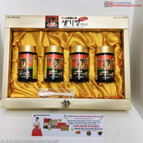 Cao Hồng Sâm Núi 6 Năm Tuổi Hàn Quốc Korea Red Ginseng Gold2