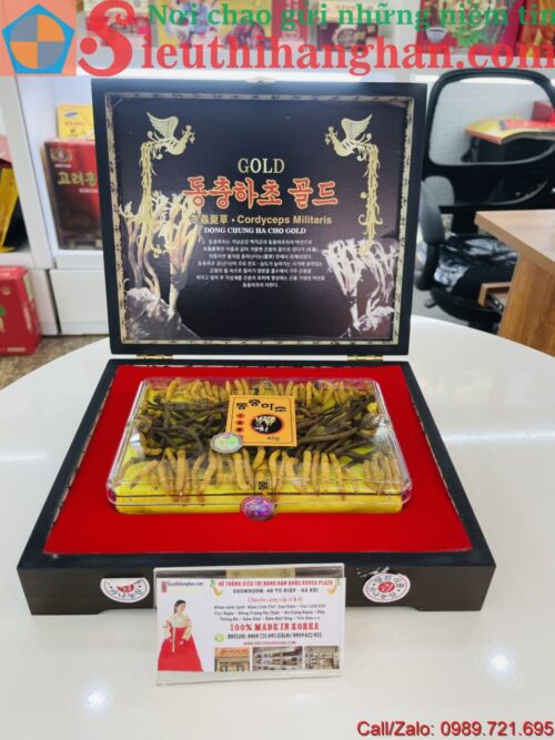 Đông Trùng Hạ Thảo Nguyên Con Hàn Quốc Dong Chung Ha Cho Gold 45 Gram 5