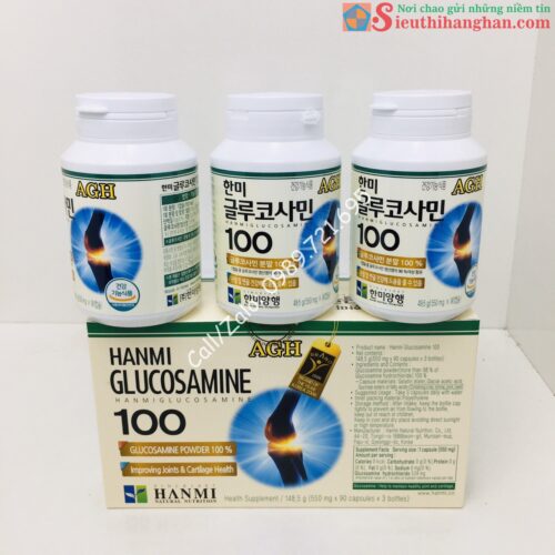 Hanmi Glucosamine 100 Hàn Quốc Thuốc Bổ Khớp Hiệu Quả 12