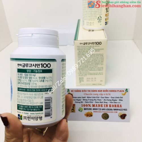 Hanmi Glucosamine 100 Hàn Quốc Thuốc Bổ Khớp Hiệu Quả 2