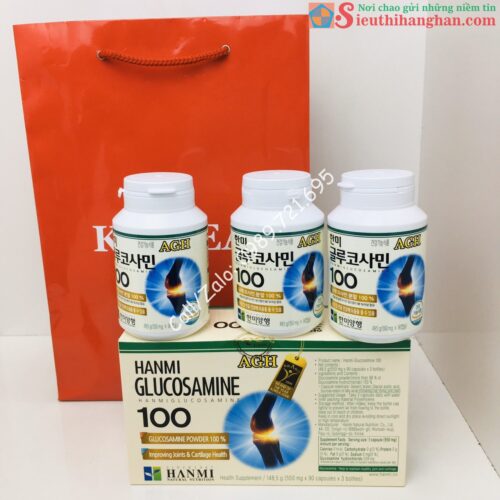 Hanmi Glucosamine 100 Hàn Quốc Thuốc Bổ Khớp Hiệu Quả 8