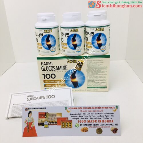 Hanmi Glucosamine 100 Hàn Quốc Thuốc Bổ Khớp Hiệu Quả