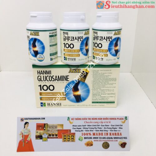 Hanmi Glucosamine 100 Hàn Quốc Thuốc Bổ Khớp Hiệu Quả 5