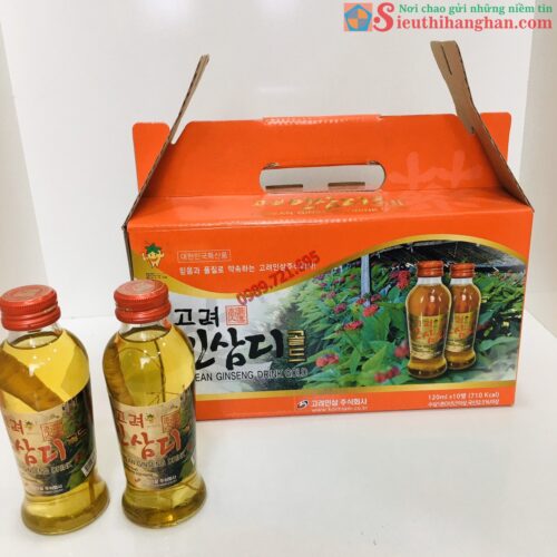 Korean Ginseng Drink Gold Nước Hồng Sâm Có Củ Hàn Quốc Ngon Bổ Rẻ 10