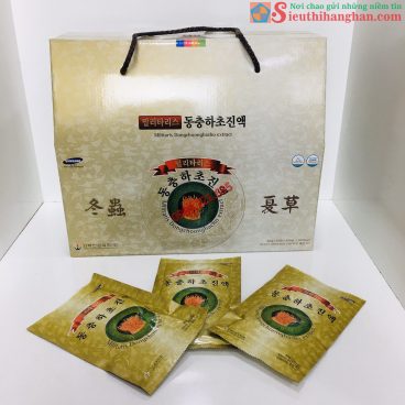 Tinh Chất Nước Đông Trùng Hạ Thảo Hàn Quốc Militaris Dongchoonghacho Extract 30 gói 80 ml Ngon Bổ Rẻ4