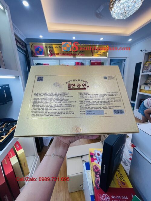 Viên tinh dầu thông đỏ chính phủ Dami Hansongwong cao cấp 120 viên 99