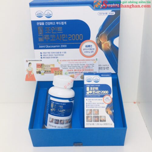 Mở hộp THUỐC BỔ XƯƠNG KHỚP KWANGDONG Joint Glucosamin 2000 mg Hàn Quốc