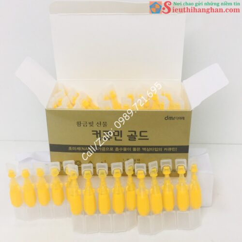 Mở hộp Tinh Nghệ Nano Curcumin Gold Hàn Quốc lần 2