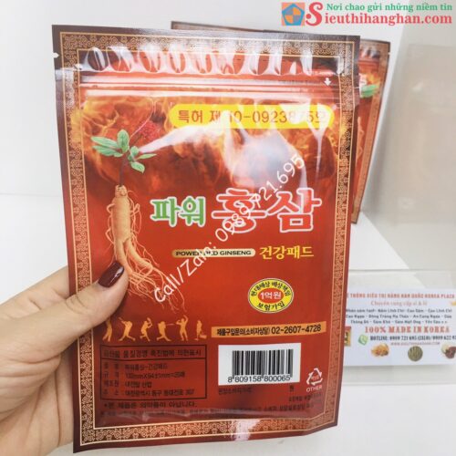 Mặt Sau Cao dán hàn quốc