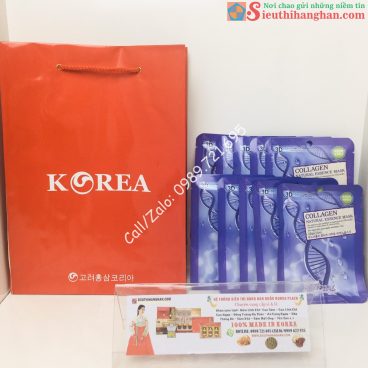 Mặt Trước Mặt Nạ Collagen Hàn Quốc