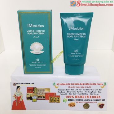 Kem chống nắng dưỡng trắng da JM Solution Marine Luminous Pearl Sun Cream SPF50+ PA+++ 50ml 2