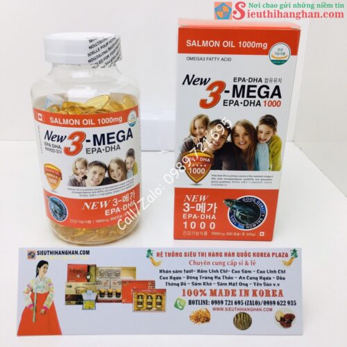 Omega 3 Salmon Oil Cá Hồi Family Viên Tinh Dầu Phục Vụ Sức Khỏe Cho Cả Gia Đình