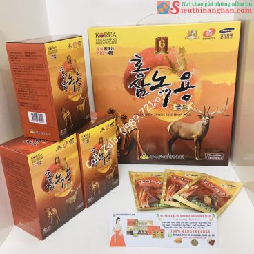 Tinh Chất Hồng Sâm Nhung Hươu Hàn Quốc 6 Năm Tuổi Cao Cấp