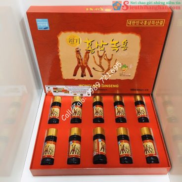 Tinh Chất Hồng Sâm Nhung Hươu Wongi Red Ginseng Wellbiotech Hàn Quốc9