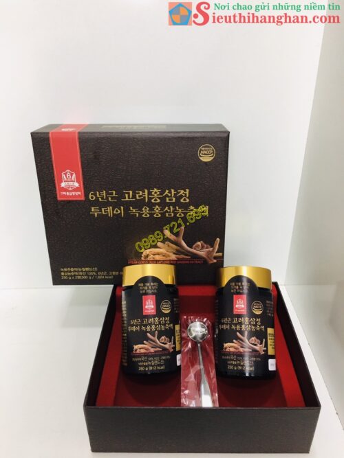 Cao Hồng Sâm Nhung Hươu Hàn Quốc Goryo Deer Antlers Red Ginseng Extract8