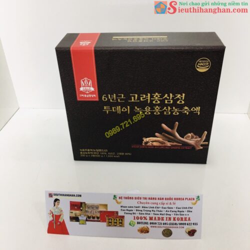 Cao Hồng Sâm Nhung Hươu Hàn Quốc Goryo Deer Antlers Red Ginseng Extract9