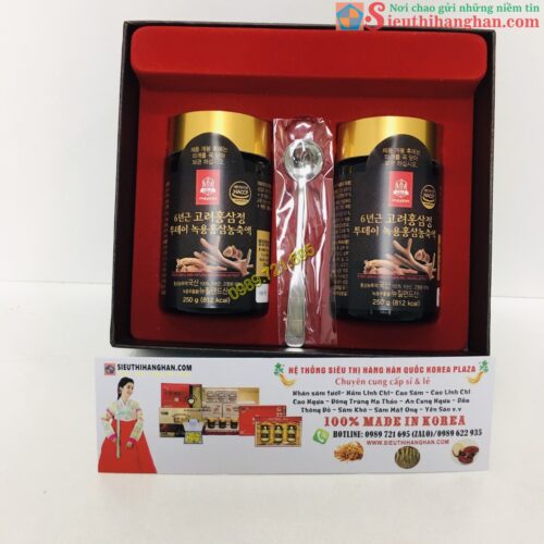 Cao Hồng Sâm Nhung Hươu Hàn Quốc Goryo Deer Antlers Red Ginseng Extract10