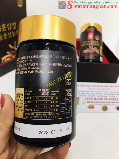 Cao Hồng Sâm Nhung Hươu Hàn Quốc Goryo Deer Antlers Red Ginseng Extract12