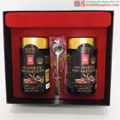 Cao Hồng Sâm Nhung Hươu Hàn Quốc Goryo Deer Antlers Red Ginseng Extract15