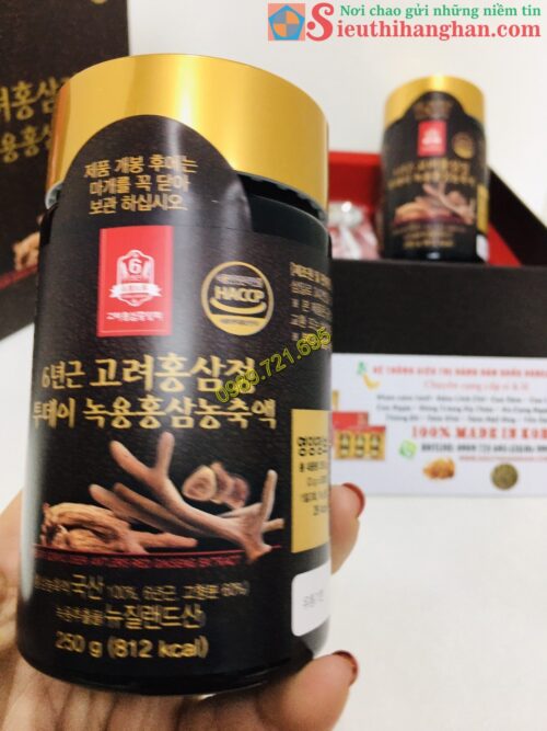 Cao Hồng Sâm Nhung Hươu Hàn Quốc Goryo Deer Antlers Red Ginseng Extract4