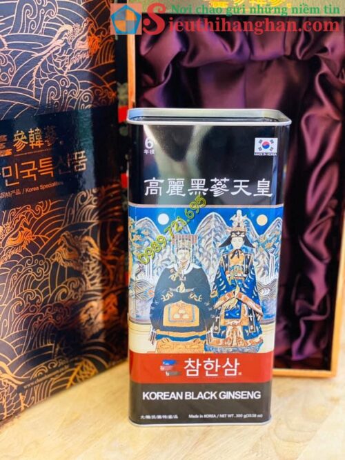 Sâm Cao Ly Hắc Sâm Củ Khô Korean Black Ginseng Chamhansam Siêu Thượng Hạng8