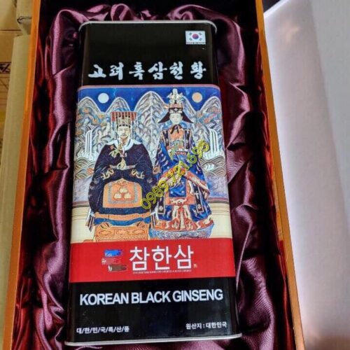 Sâm Cao Ly Hắc Sâm Củ Khô Korean Black Ginseng Chamhansam Siêu Thượng Hạng