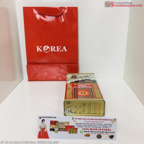 Sâm Cao Ly Hồng Sâm VIP Củ To Chữ Good 10 Củ Korea Red Ginseng Joongang Ginseng Farming Association7