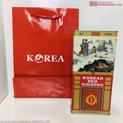 Sâm Cao Ly Hồng Sâm VIP Củ To Chữ Good 10 Củ Korea Red Ginseng Joongang Ginseng Farming Association4