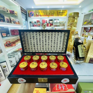 An Cung Ngưu Hoàng Kwangdong Hàn Quốc Hộp Gỗ Quý Phái 10 viên Hàng Hàm Lượng Cao Đặc Trị sau tai biến đột quỵ Hộp 10 viên