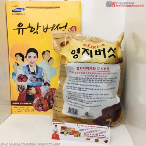 nấm xếp linh chi thiên nhiên hàn quốc túi 1kg 2