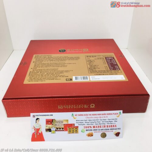 Korean red ginseng eternity Q plus nước hồng sâm linh chi nhung hươu 8