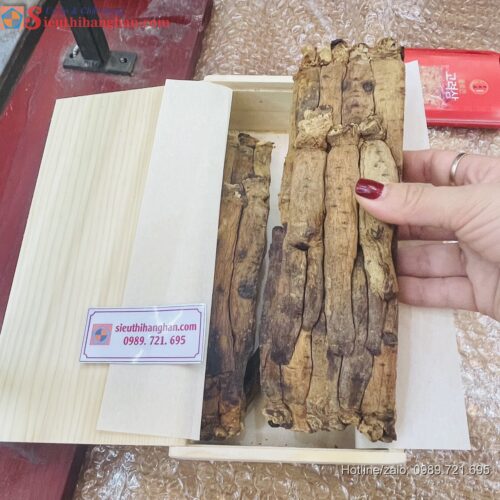 Sâm khô hộp thiếc Daedong 600 gram (Sâm Cao Ly Chính Hiệu) 2