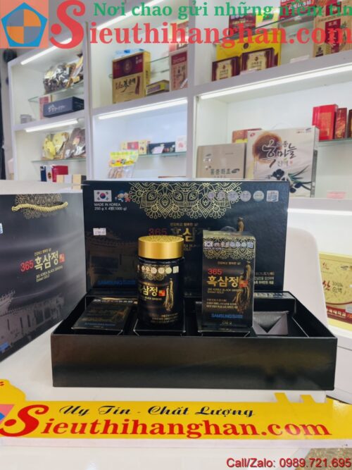 Cao hắc sâm 365 Korea Black Ginseng Extract Gold đậm đặc nguyên chất và chất lượng vàng 3