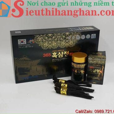 Cao hắc sâm 365 Korea Black Ginseng Extract Gold đậm đặc nguyên chất và chất lượng vàng