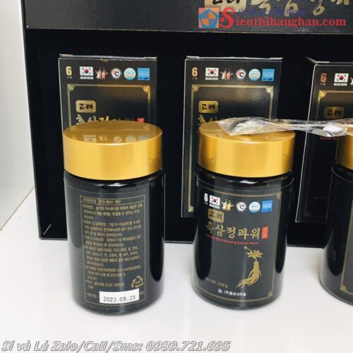 Cao hắc sâm Samsung Korean Black Ginseng Extract Power Cao Hắc Sâm Trường Thọ21