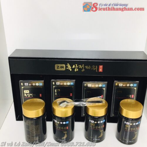 Cao hắc sâm Samsung Korean Black Ginseng Extract Power Cao Hắc Sâm Trường Thọ15