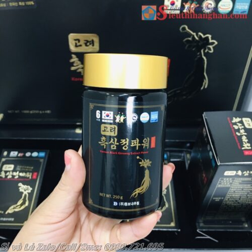 Cao hắc sâm Samsung Korean Black Ginseng Extract Power Cao Hắc Sâm Trường Thọ555