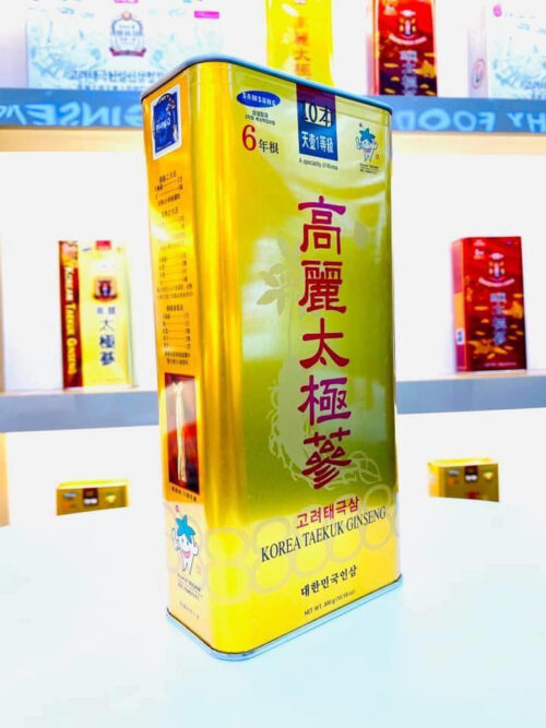 Thiên sâm củ khô Korea Taekuk Ginseng 300 gram 10 củ ·· hàng hiếm của đất trời 44