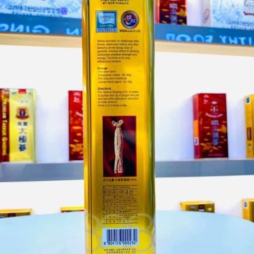 Thiên sâm củ khô Korea Taekuk Ginseng 300 gram 10 củ ·· hàng hiếm của đất trời 33
