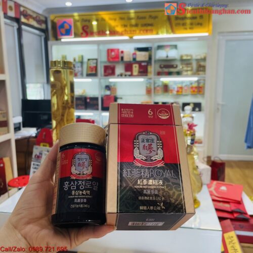 Cao hồng sâm Cheong Kwan Jang 240g nội địa chính phủ Hàn Quốc dành cho người sành sâm 1