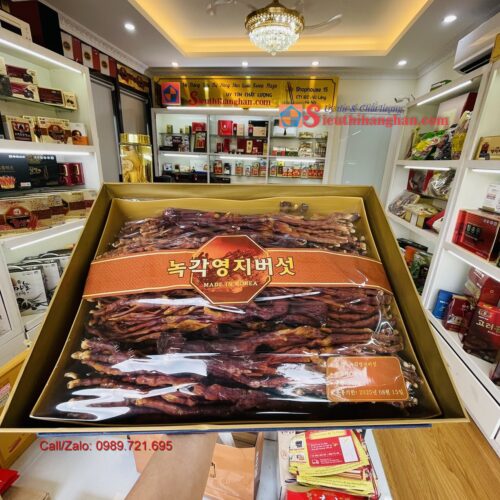 Nấm linh chi sừng hươu cao cấp GANODERMA LUCIDUM KOREA 4