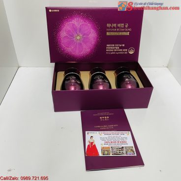 Nội tiết tố LG HANAMI BCOM GUNG hàng nội địa hàn quốc