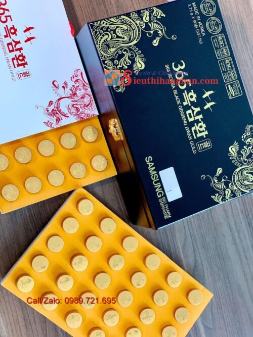 Viên Hắc Sâm Korea Black Ginseng Hwan Gold 6