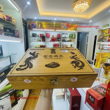 Đông trùng hạ thảo 60 viên chiết xuất nguyên con Samsung Pharm DONGCHUNGHACHO 1