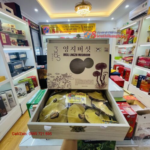 Nấm linh chi vàng hộp 365 Imsil Lingzhi Mushroom Cao Cấp Hàn Quốc 7