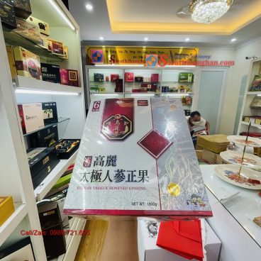 Thiên sâm tẩm mật ong Chính Phủ Hàn Quốc siêu ngon siêu Vip 1800 gram 1