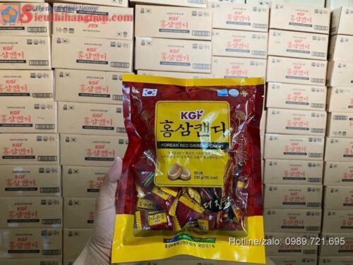 Kẹo nhân sâm Korean Red Ginseng Candy KGF