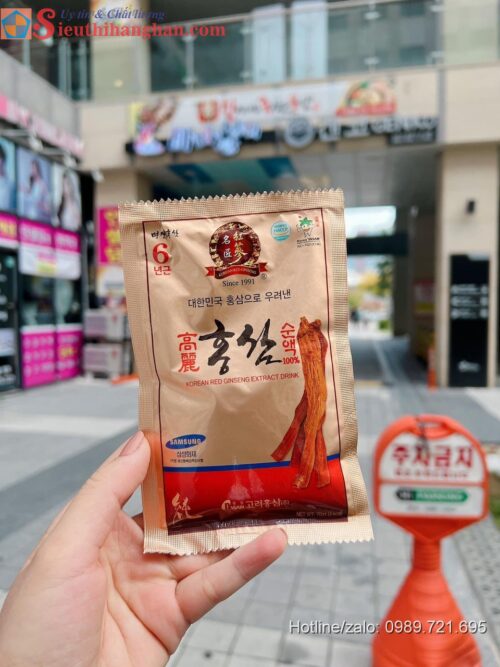 Nước hồng sâm nguyên chất Korea Red Ginseng Extract Hàn Quốc cao cấp